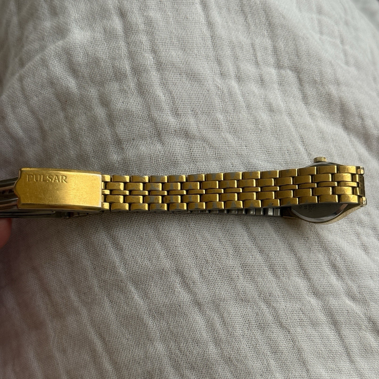 Pulsar Women’s Gold Stainless Steel Watch