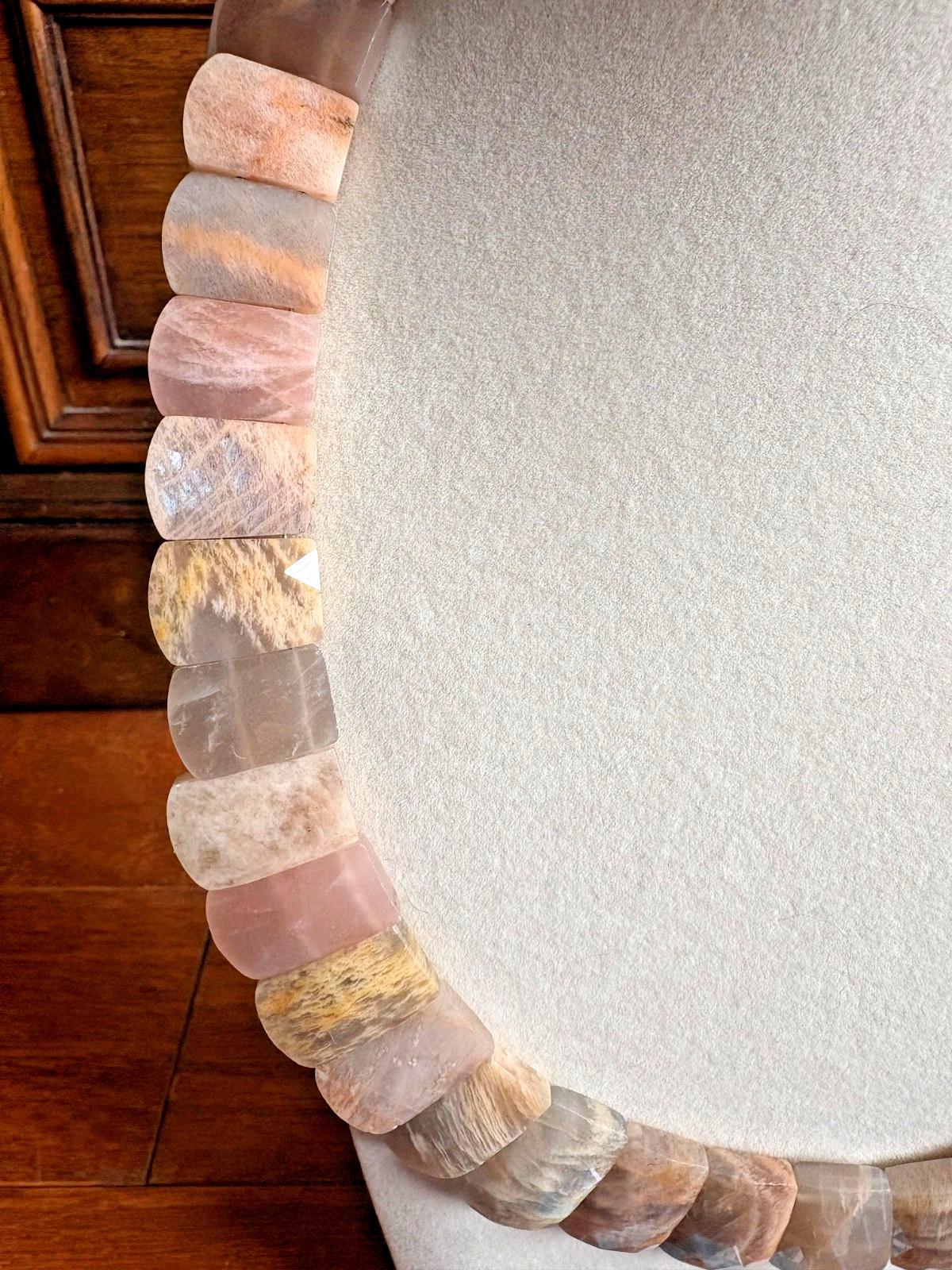NEW Sterling Silver Agate Necklace Pink/EarthTones Mine Finds By Jay King – S1