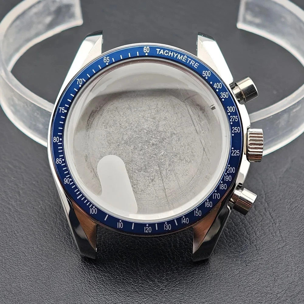39.7Mm Men’S Watches Metal Case FIT VK63 Movement Case Watch Accessories Watch