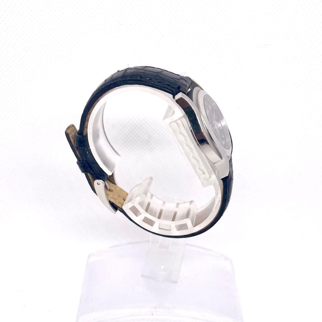 GUCCI 5500L New Battery Installed Leather Strap Working Item
