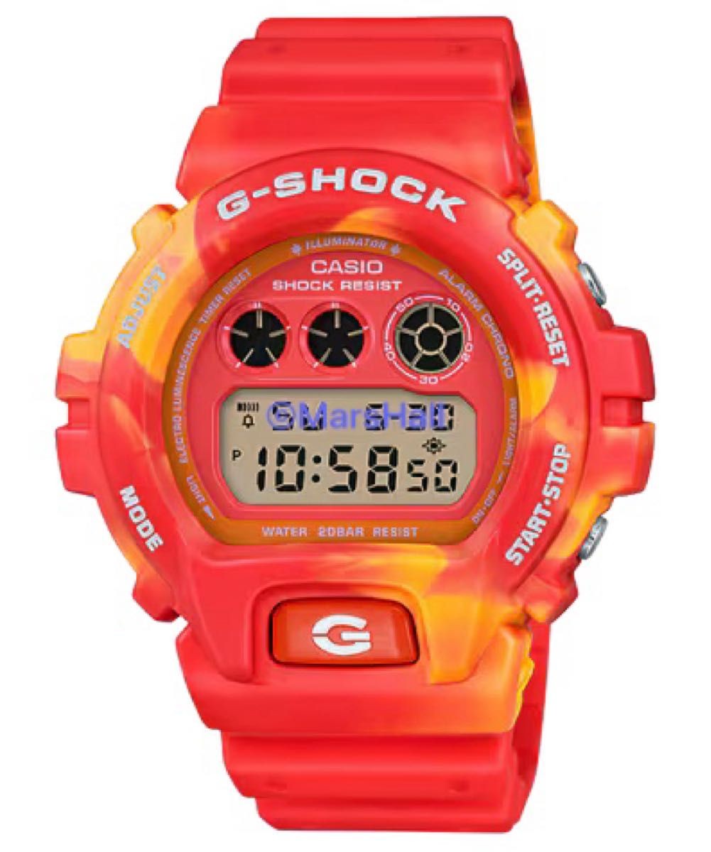 CASIO G SHOCK DW 6900TAL