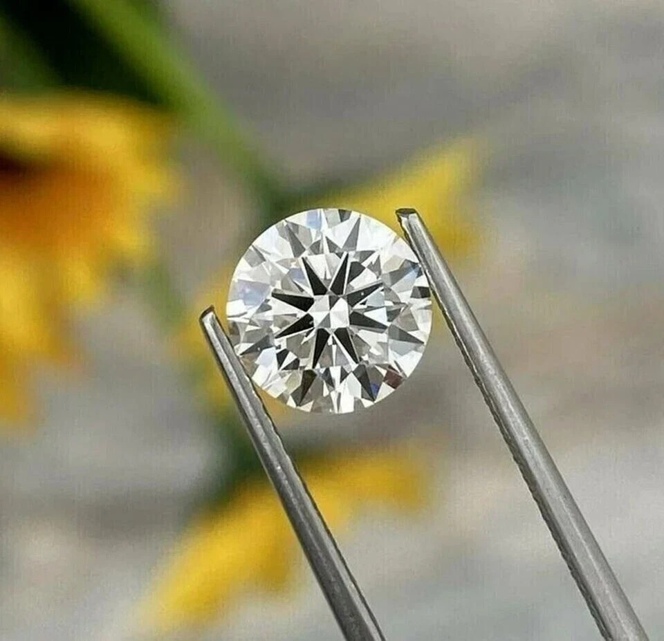 1.50 Ct Lab Grown CVD Diamond 7.50 mm Round D Color, IF Certified Loose diamond’