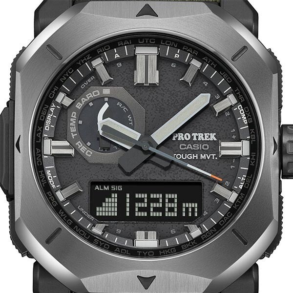 CASIO PRO TREK PRW-6900YB-3JF CORDURA Band Radio Solar Digital Men Watch Gift