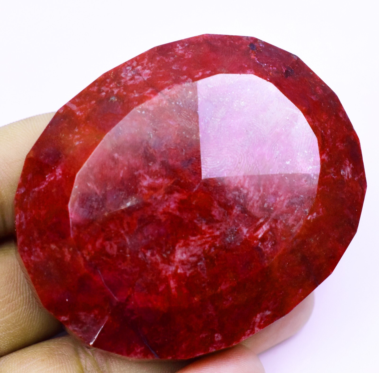 RARE 713.20 Ct Natural HUGE Red Ruby Certified Museum Grade Oval Loose Gemstone