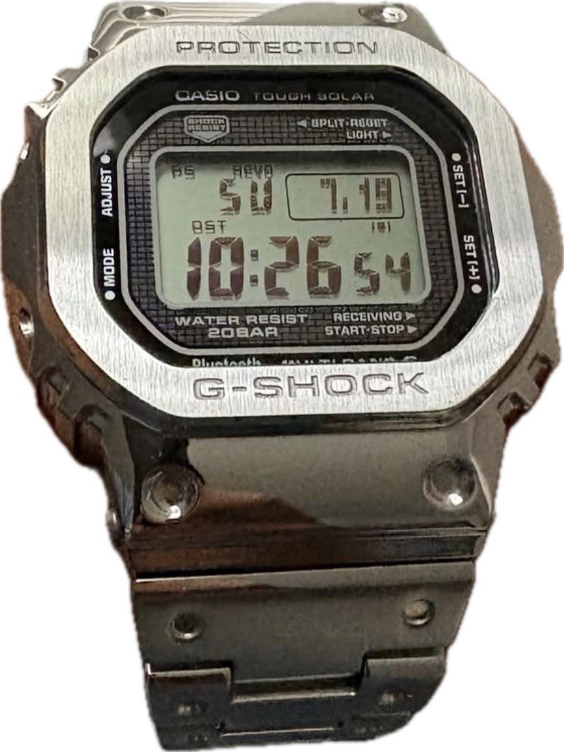 Gmwb5000 Gshock Square Metal Watch