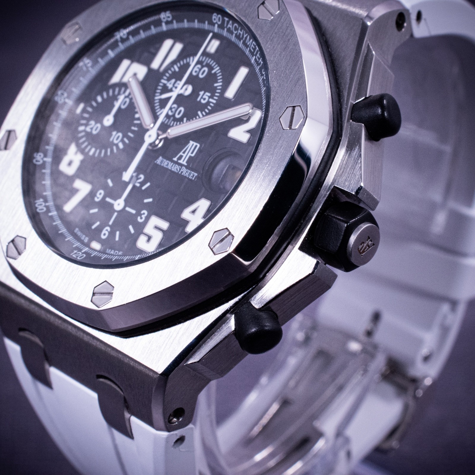 Audemars Piguet Royal Oak Offshore “The Beast” 42mm Black, Ref. 25721ST w/ B&P