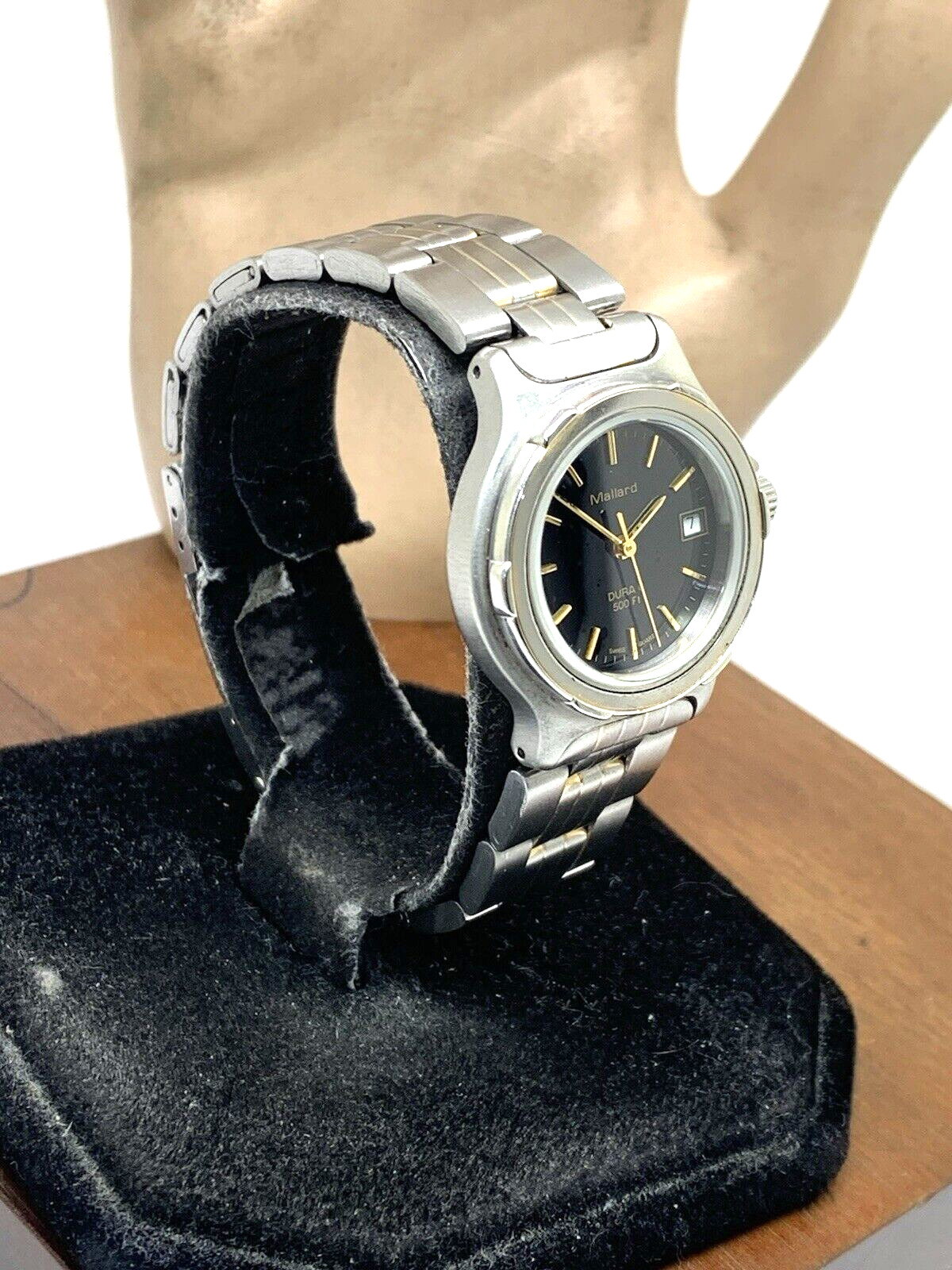 Jules Borel & Co Mallard Women’s Watch Dura 6 Swiss Quartz Two Tone Steel