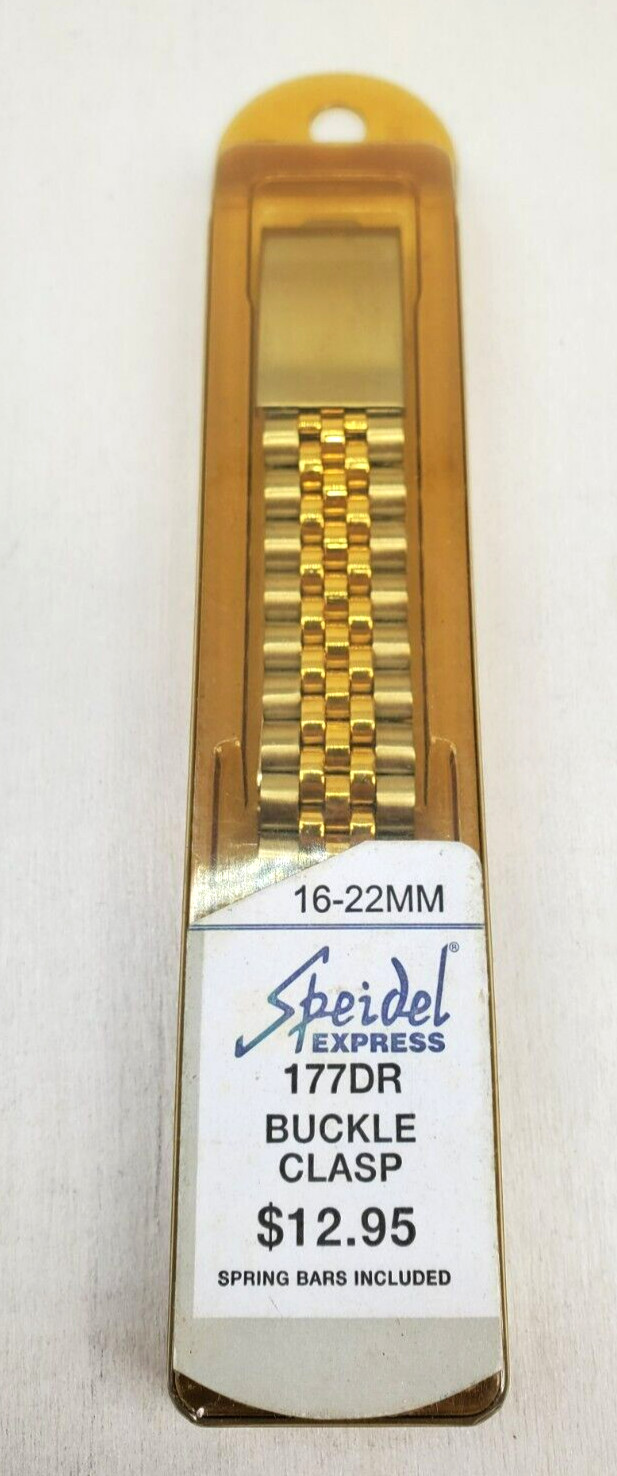 SPEIDEL Watch Band Buckle Clasp Two Tone 16-22MM 177DR -A2