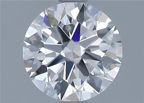 Round 1.26 Carat Cert. AGI Natural Mined Diamond Loose D color VVS2 clarity