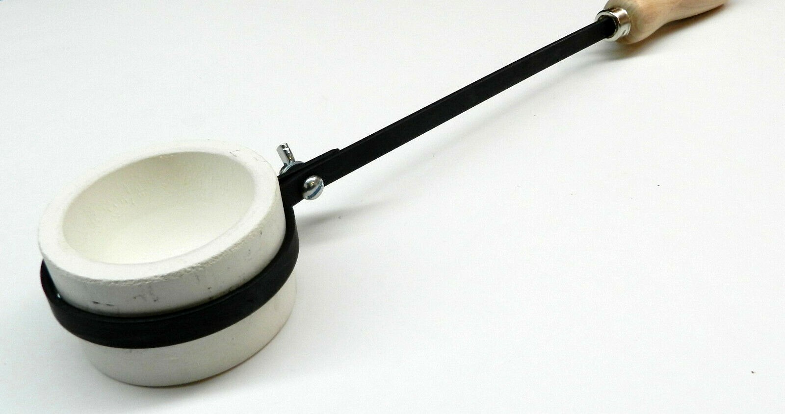 12oz Melting Dish Crucible & Tong Handle Dish Round Cup and Holder Set Melt Gold