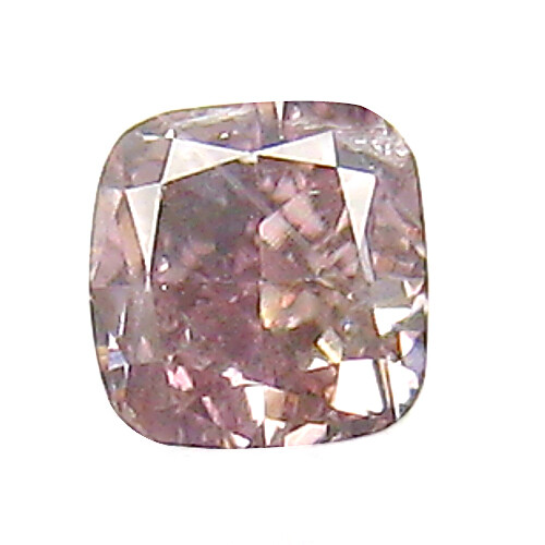0.11Ct “IGI” CERTIFIED UNTREAT NATURAL FANCY BROWNISH PINK DIAMOND FROM ARGYLE
