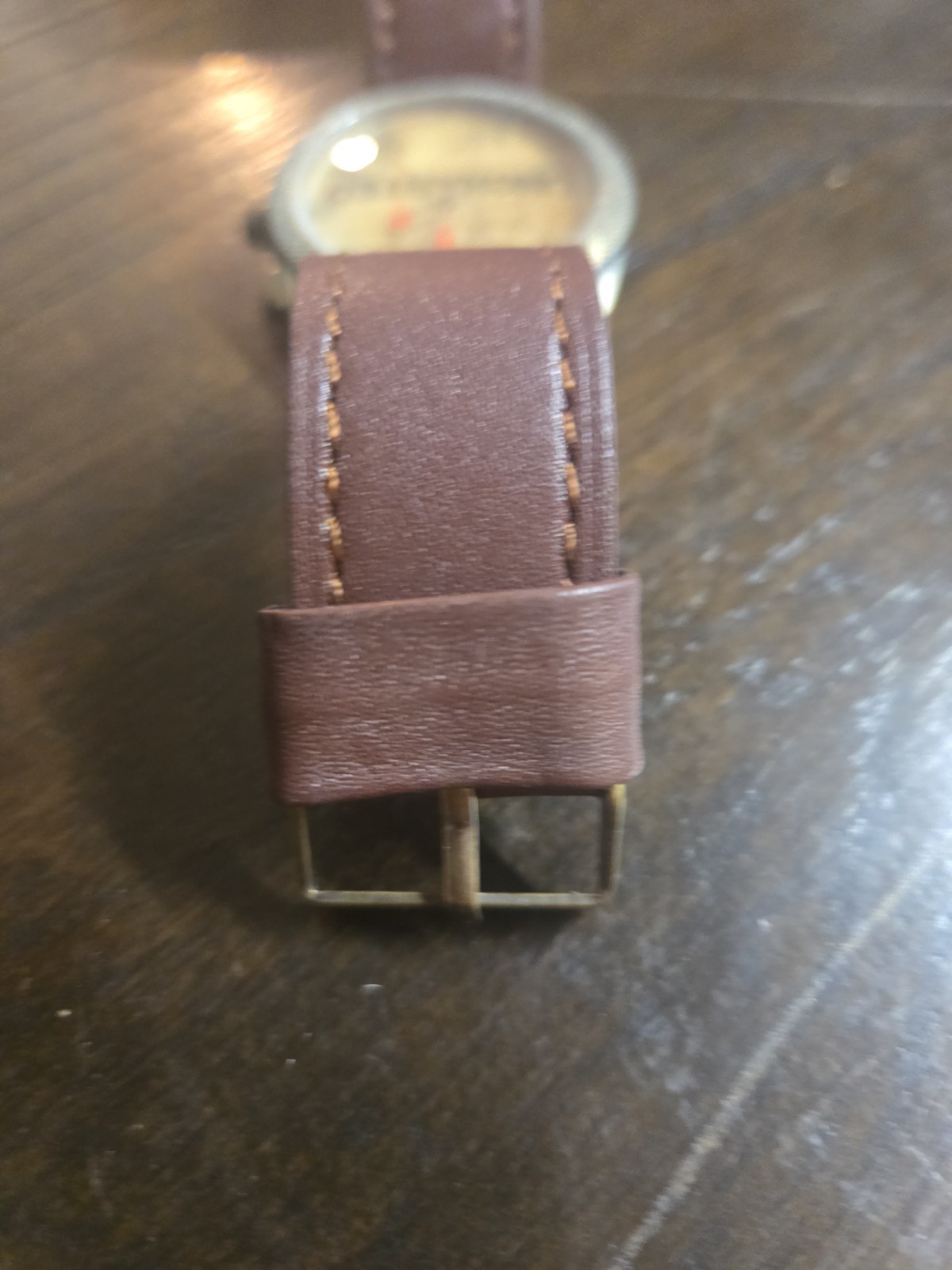 UNCHARTED 4-A THIEF’S END WRIST WATCH BROWN LEATHER BAND