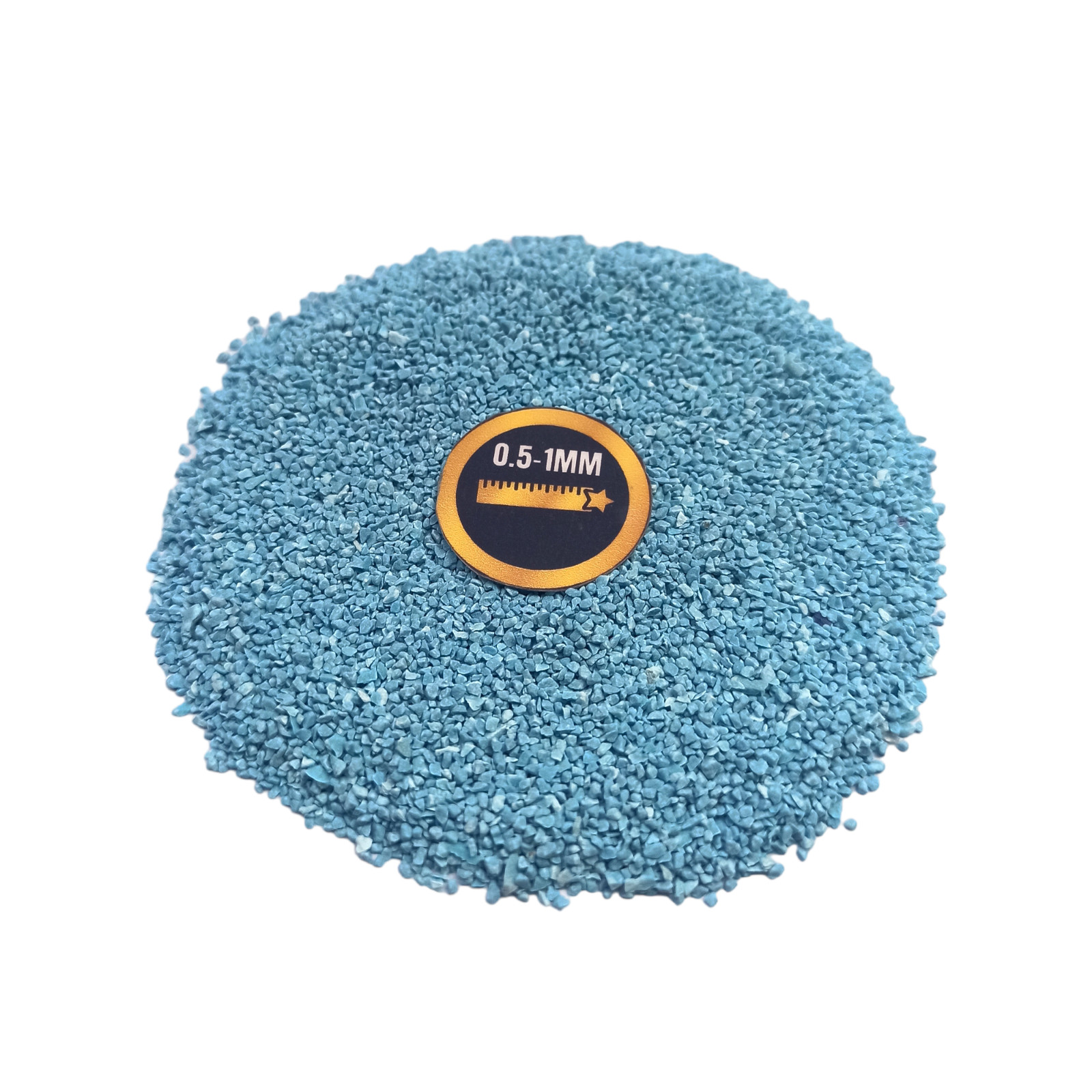Turquoise Treated gemstone crushed Coarse 0.5-1mm Gemstone For Jewelry Making