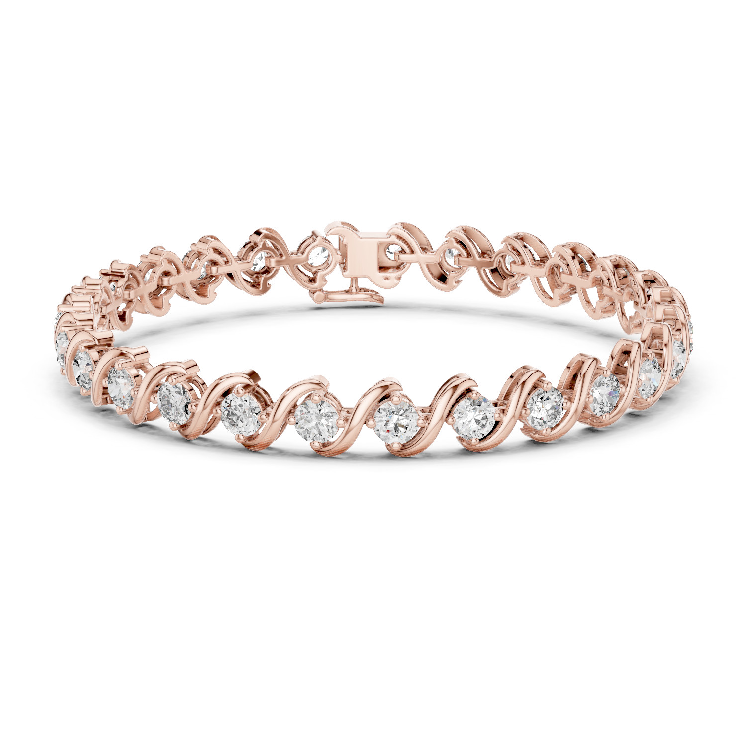 Womens Bracelet Gold CAD Files Bundle 15+ STL, 3DM (Rose, White, Yellow) LB-3