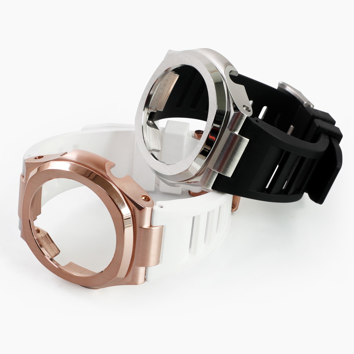 Luxury Stainless Steel Case Bezel Band Mod Kit For Casioak GA2100/2110/GAB2100