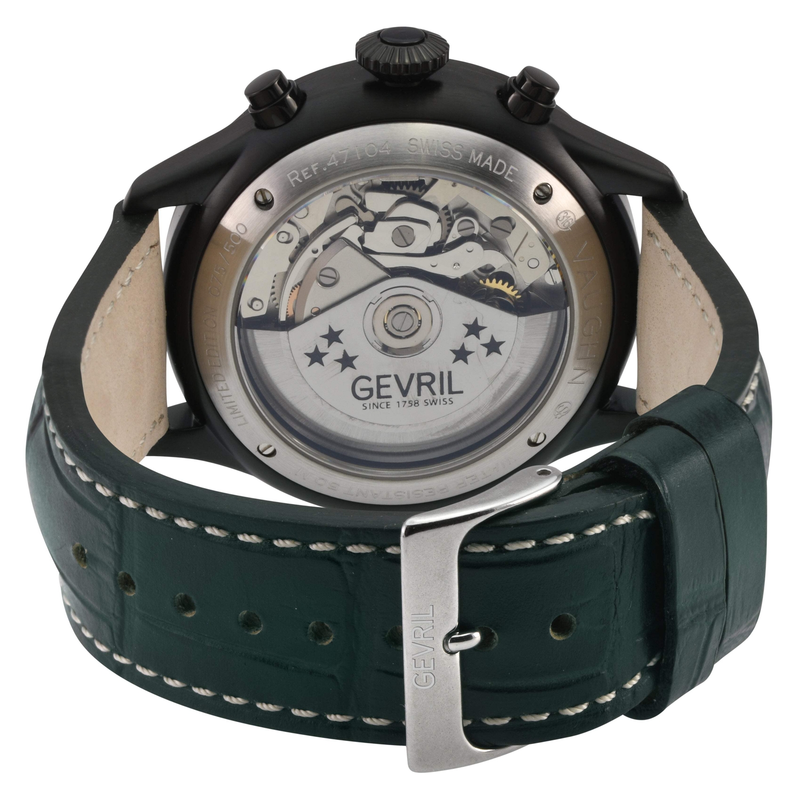 Gevril Vaughn 44mm Wristwatch 47104