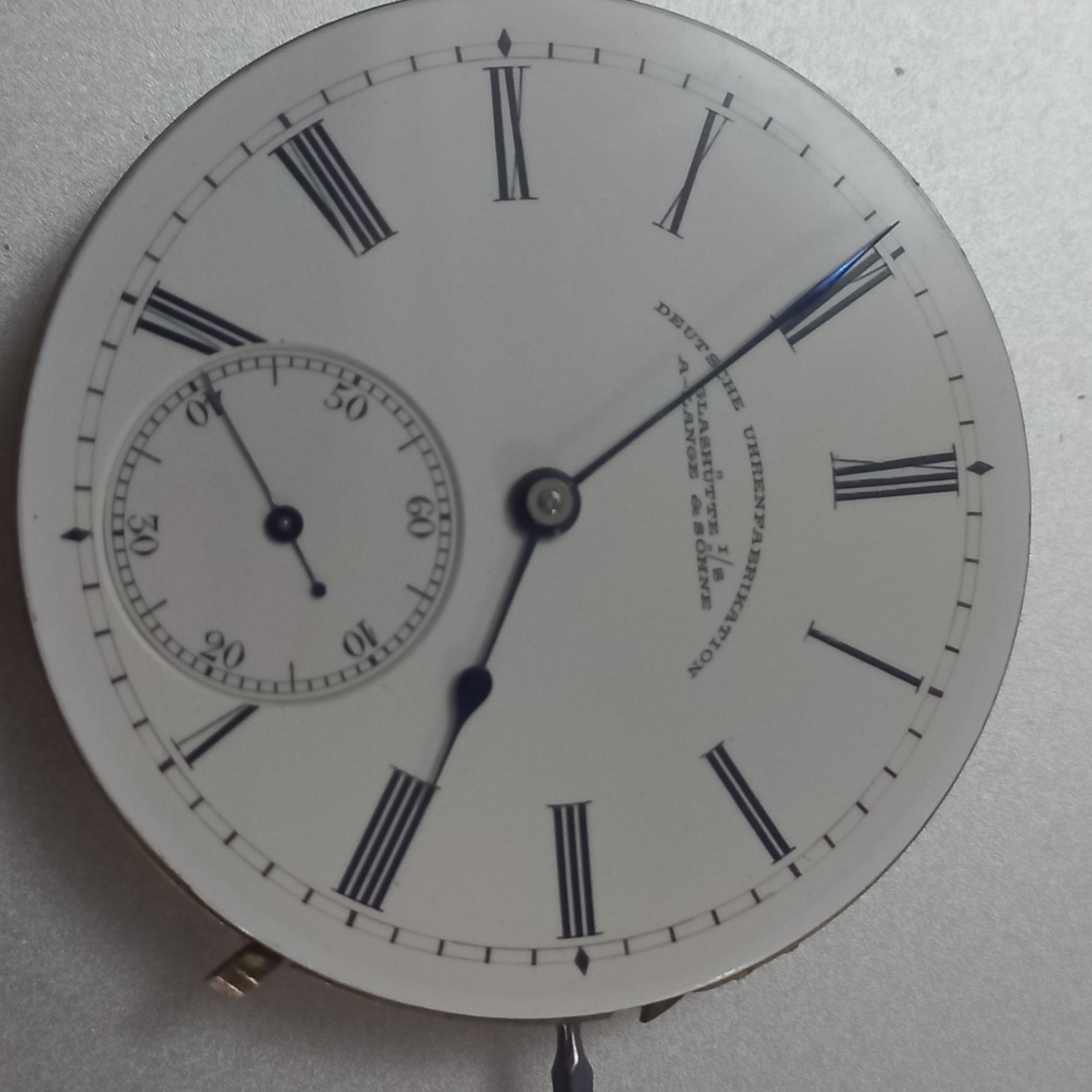 RARE VINTAGE A LANGE SÖHNE GLASHÜTTE POCKET WATCH MOVEMENT