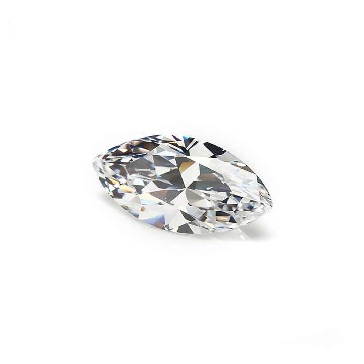 Cubic Zirconia Fine Cut Lab Created Marquise Loose Gemstone For Assorted Jewelry
