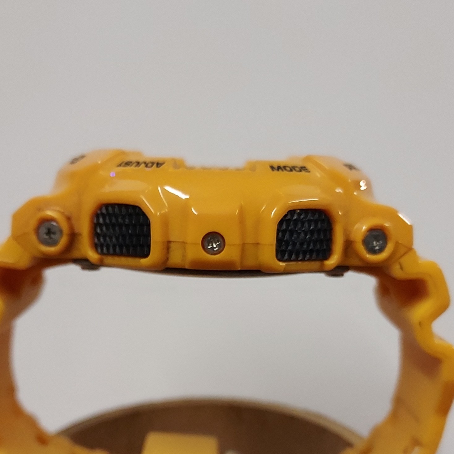 Casio G-SHOCK GA-100A Yellow Analog-Digital Quartz Shock Resist 200m