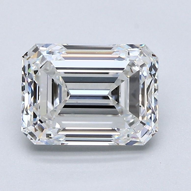 1.80 Carat Cert. GIA Emerald Cut Natural Mined Diamond Loose F color VS1 clarity