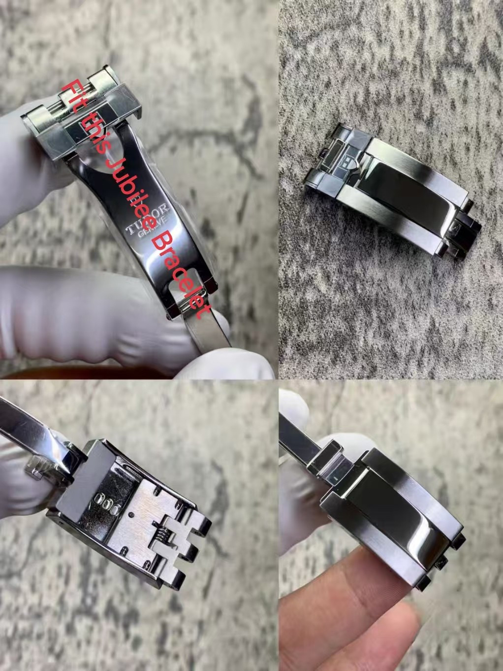 20mm SS jubilee Watch Bracelet For Tudor Black Bay 79470 79030 79000 GMT 7939G