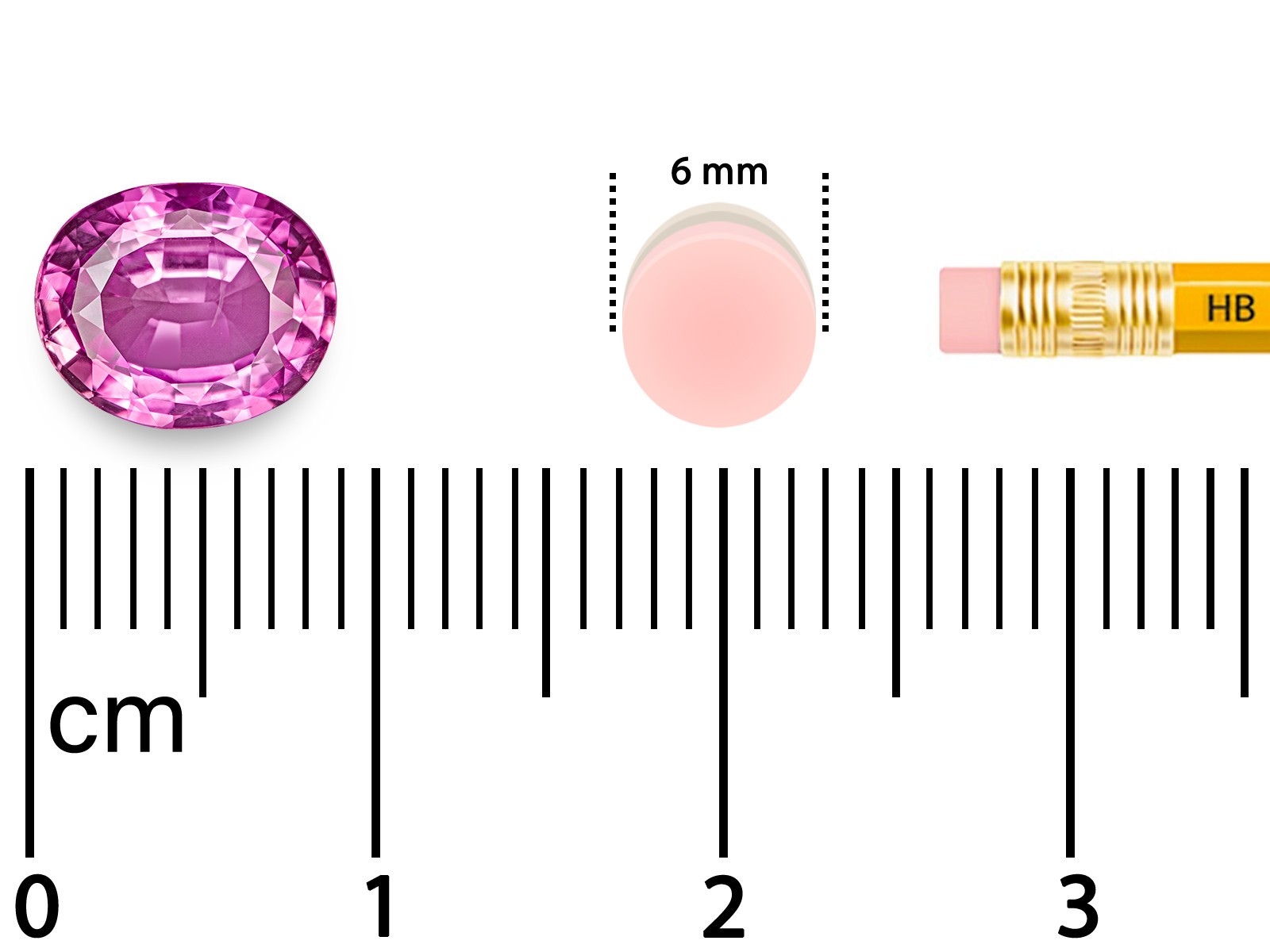 MADAGASCAR Sapphire 1.96 Ct. Natural Untreated PURPLISH PINK Oval NEAR EYE-CLEAN