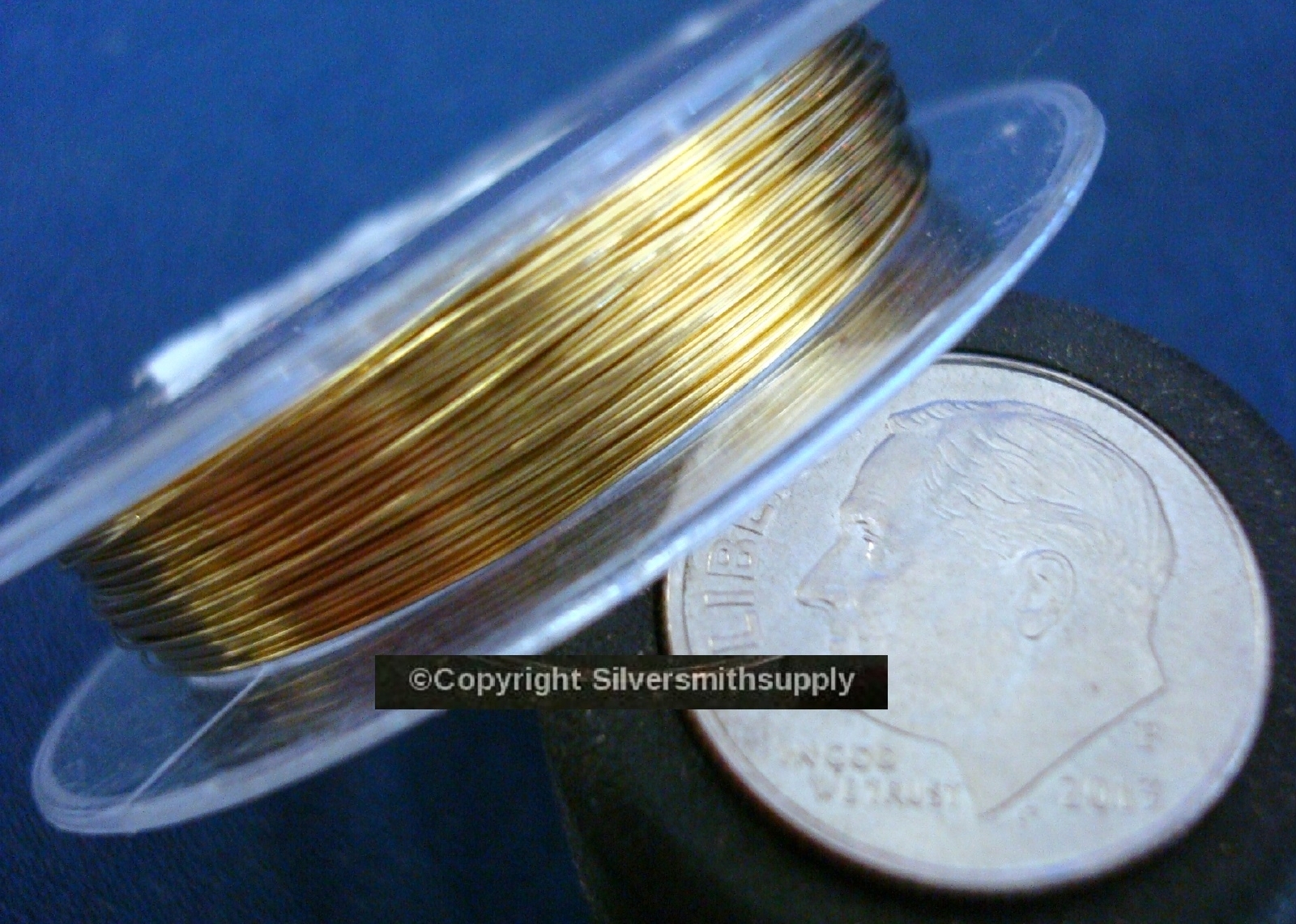 30ga Gold plated copper round wire .3mm .012 create wire wrapped jewelry PW022