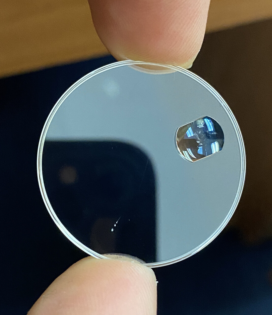 Genuine Rolex Sapphire Cyclop Crystal 25-295C. #24