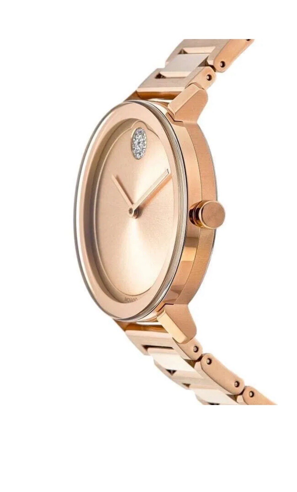 Brand New Movado Bold Women’s Evolution Rose Gold Dial Watch 3600824
