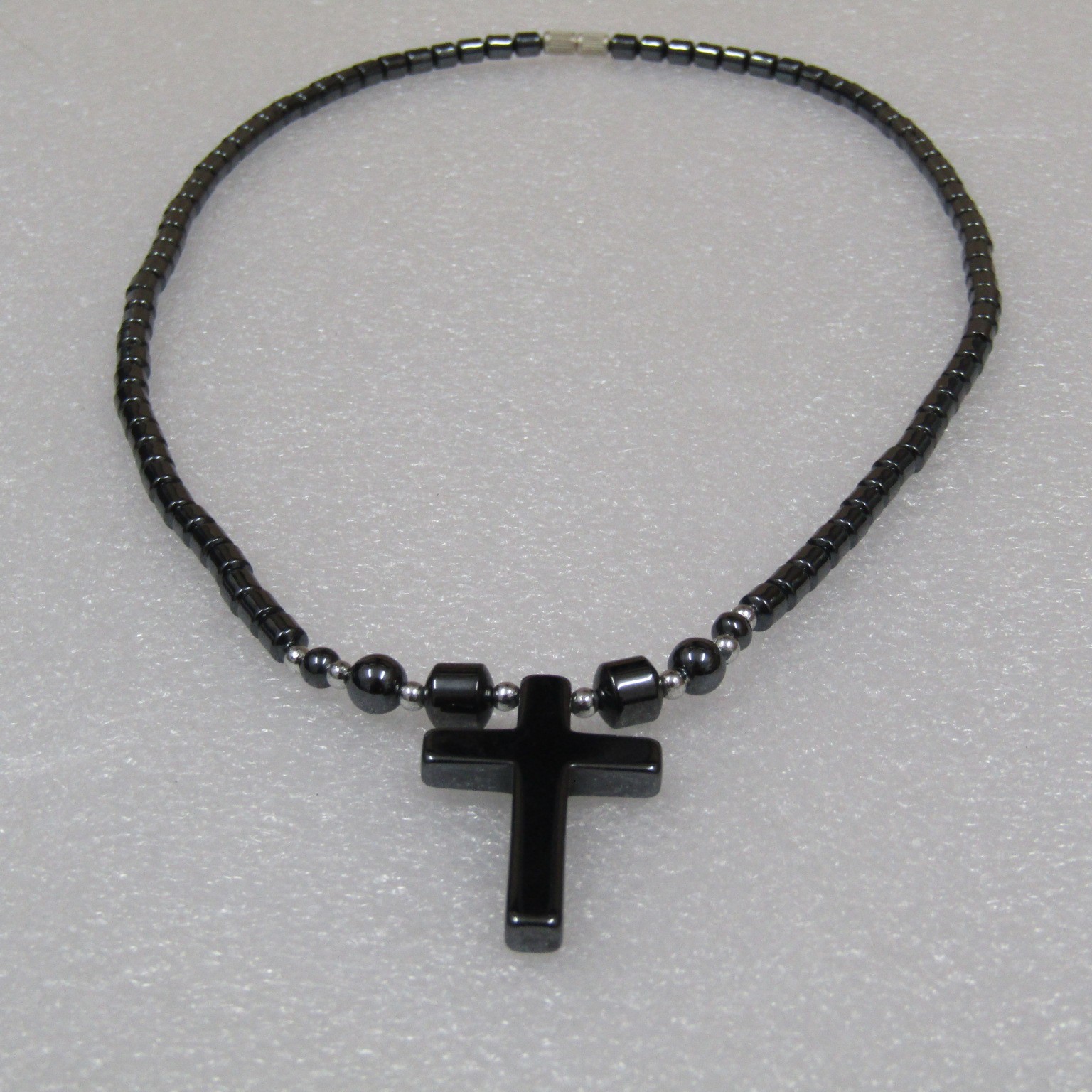 Black Hematite Necklace Women’s Men’s Teen’s Jewelry Holiday Gift Ideas