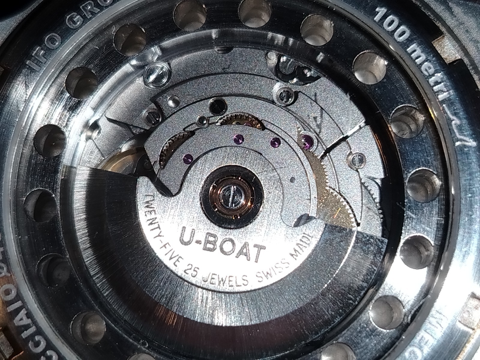 Rare “Time Warp” U-BOAT IFO Left Hook Auto – No. 0388 – (Italo Fontana) – Superb