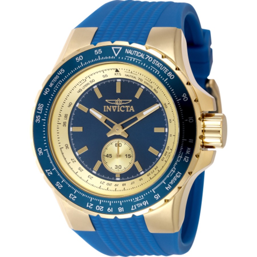 Invicta Aviator Quartz Blue Dial Men’s Watch 49307