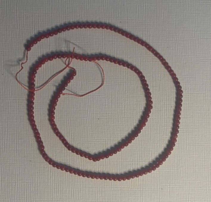 ONE STRAND 2.5 MM 16″ GENUINE FACETED RED COLOR CORAL BEADS BELOW WHOLESALE!