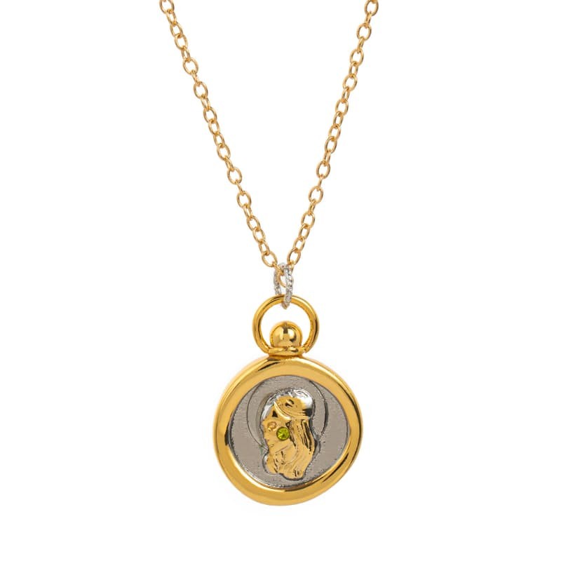 Zodiac Pendant Astrology Choker Horoscope Sign Necklace Constellation Charm Link