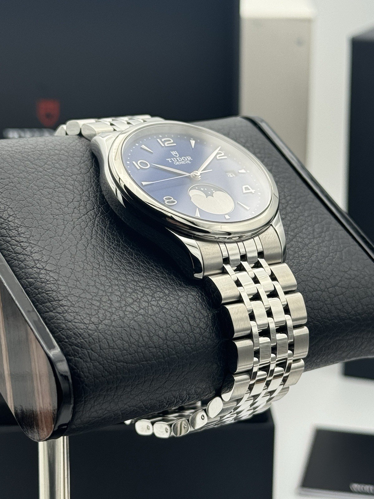 TUDOR 1926 LUNA M91560-0002 Blue Dial MOONPHASE! *FULL SET!*