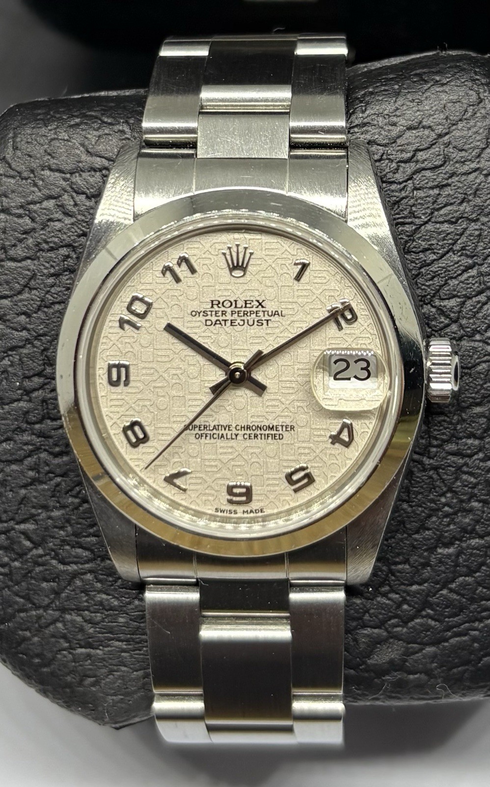 Rolex 68240 31MM Datejust Ivory Jubilee Anniversary Computer Dial