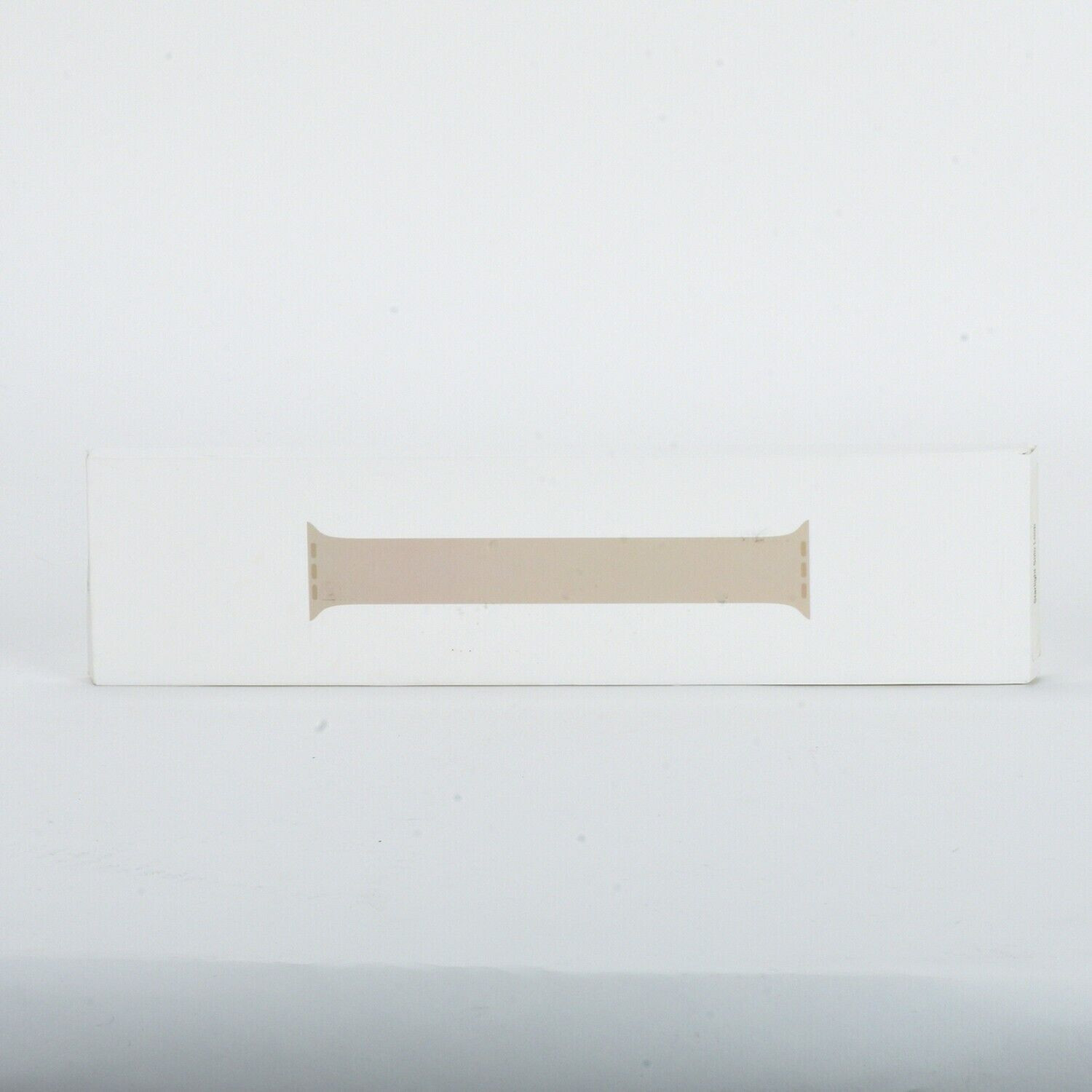 Apple iWatch 38mm 40mm 41mm 7 8 9 SE Silicone Solo Loop Band – Starlight Size 6