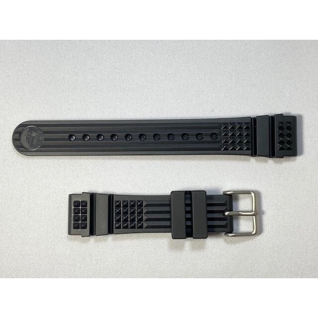 SEIKO Genuine Watch Band 20mm Black Urethane Belt DE39AZ for SBDX001 SBDX003
