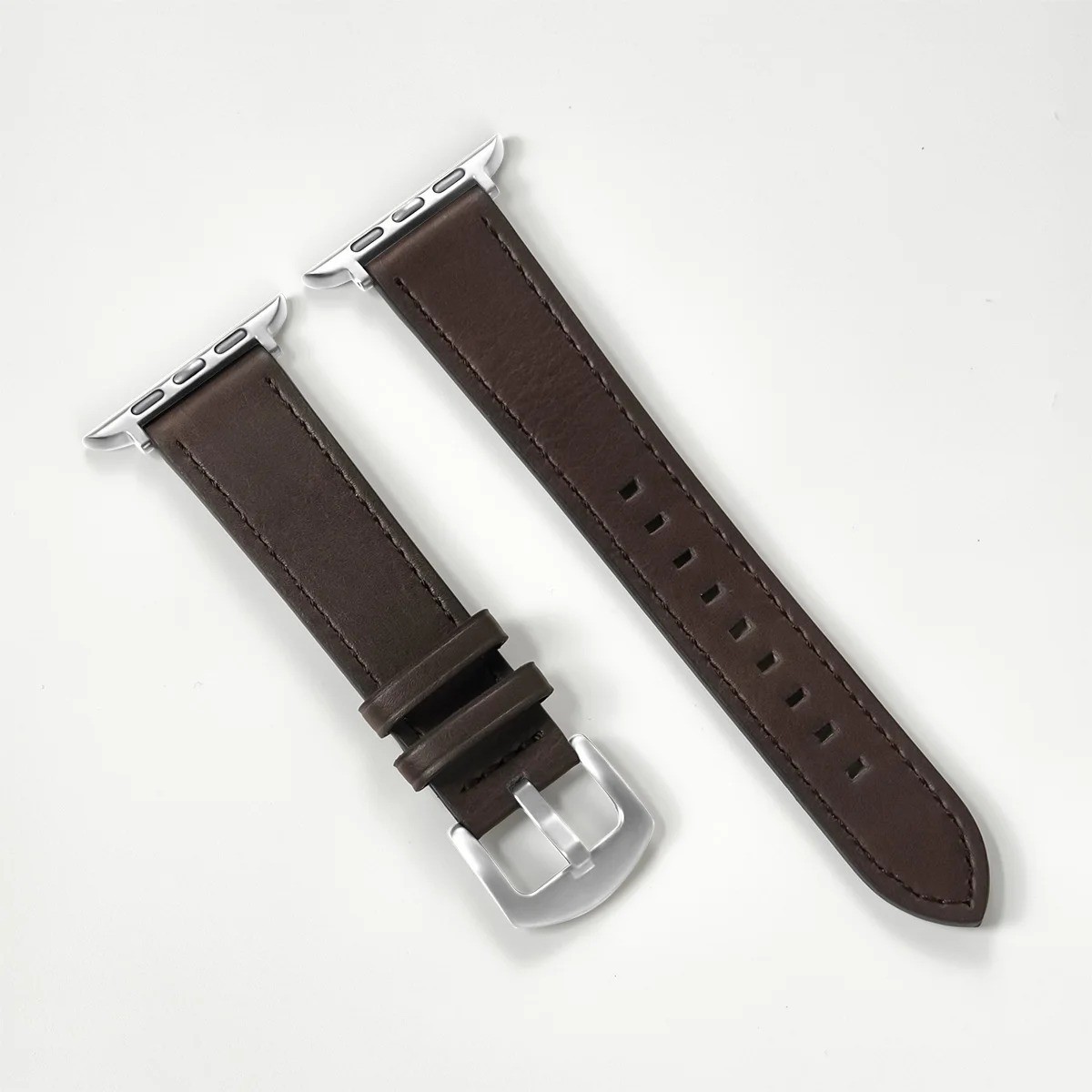 Genuine Leather Apple Watch Band Strap for iWatch Series 11 9 8 7 Ultra 38-49mm