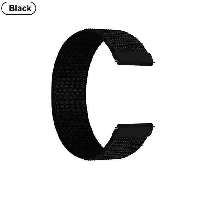 Soft Nylon Watch Band Strap for Garmin Vivoactive 3/5 Forerunner 245 645 Music