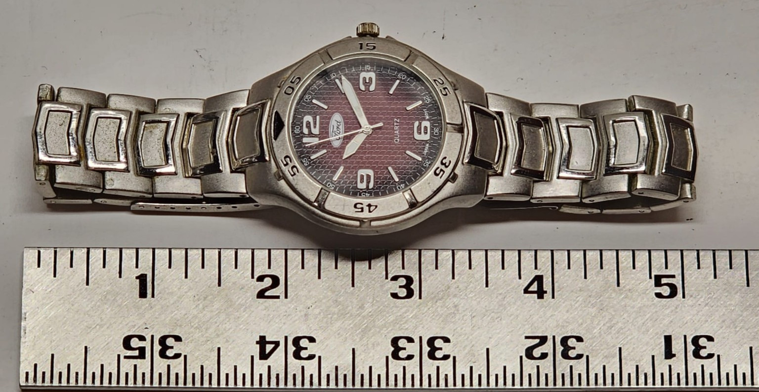 Ford Men’s Quartz Watch Stainless Steel FD204 Working