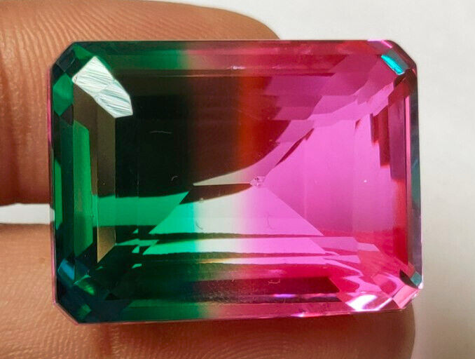 74.25 Ct. Large Tourmaline Faceted Emerald Cut Loose Gemstone Gift for Women