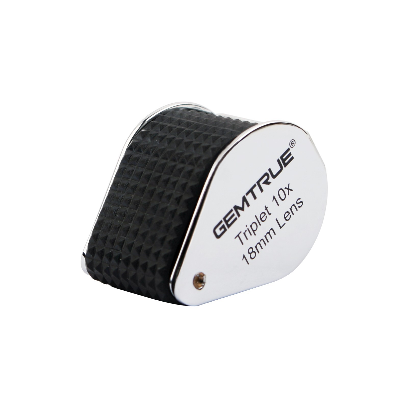GemTrue 10x Triplet Diamond Loupe 18mm Rubber Grip DK98003 (3pcs a pack)
