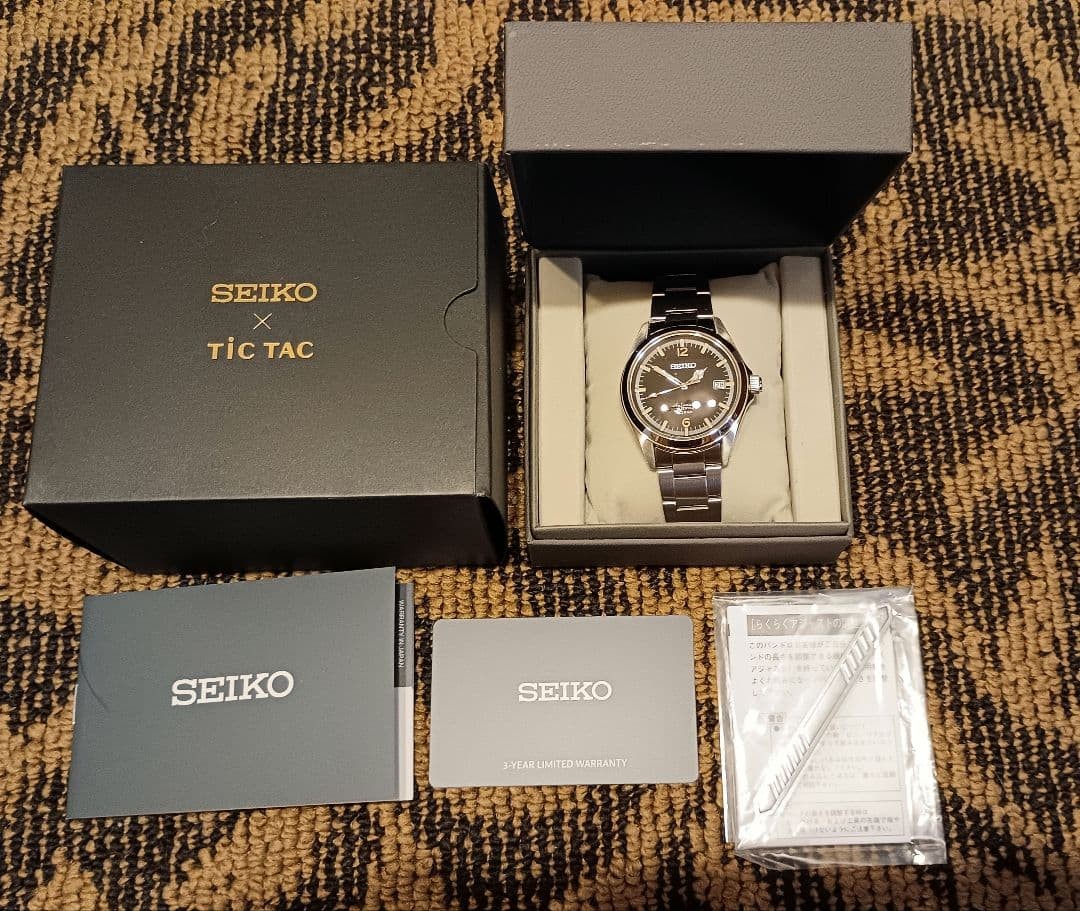 SEIKO×TiCTACSZSB006 35 models Safe packing!