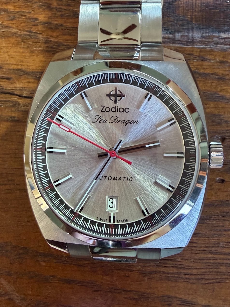 Zodiac Sea Dragon mens automatic dress watch collectible limited edition