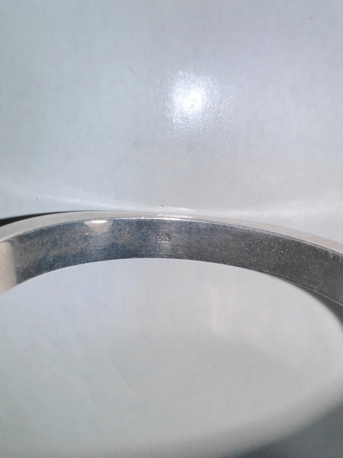 Cool Hollow Hinged 1/4-Inch-Wide Sterling Silver Bracelet, 25.8 Grams! SS-811
