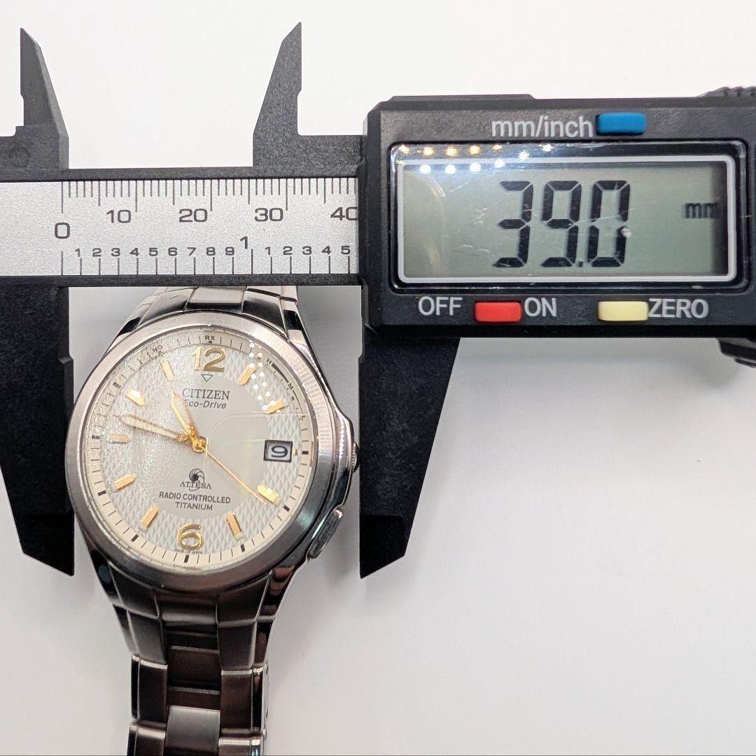 Citizen Attesa Eco-Drive H410-T003788 Radio Watch Used