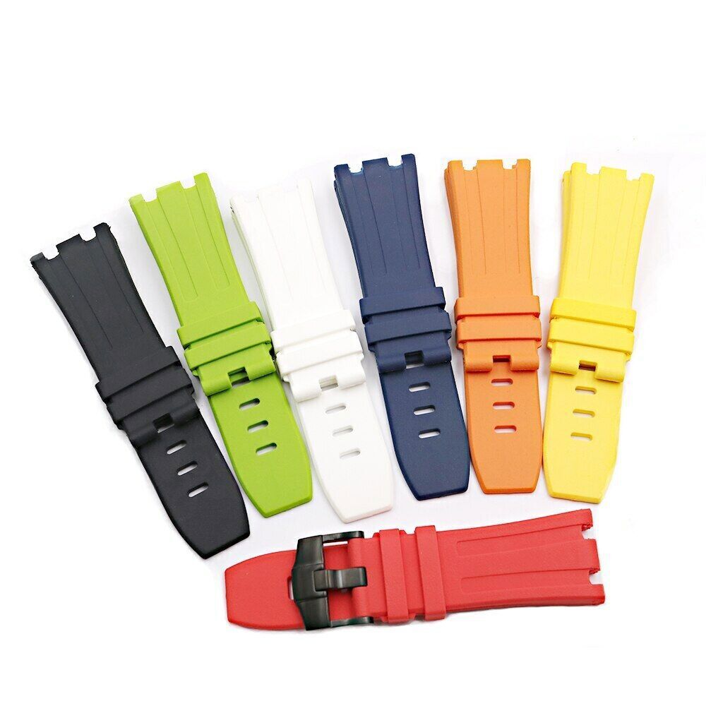 28mm Rubber Watch Band Strap For AP Royal Oak 42mm Offshore Audemars Piguet
