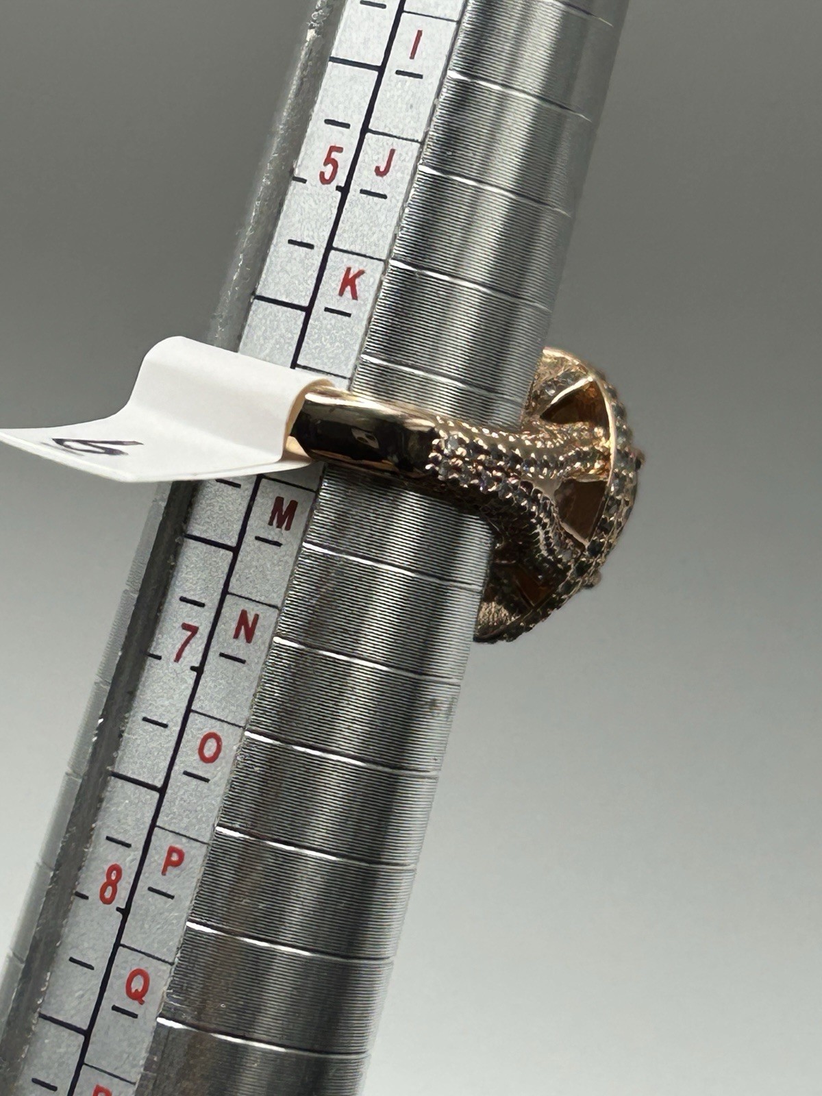 Ring Bomb Party Lot: Size 6 /6.5 Rose Gold Plated Cocktail Statement Stack 4pc