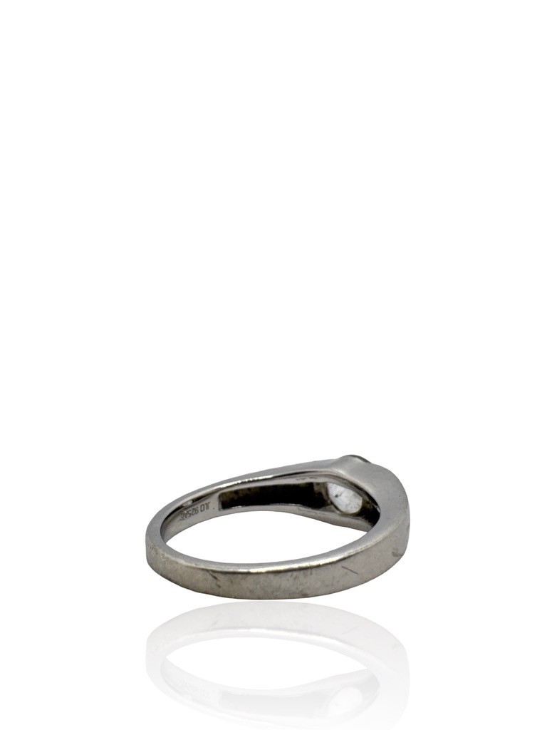 ::925 SILVER RING HALLMARKED °SIZE 60° JEWELLERY DESIGN SILVER TONE °TESTED°